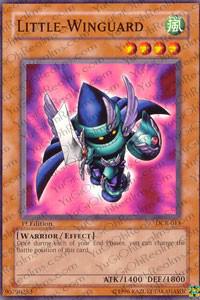 Little-Winguard trading card from Dark Crisis Little-Winguard - Dark Crisis YuGiOh trading card