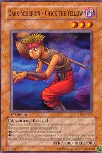 Dark Scorpion - Chick the Yellow - Dark Crisis (DCR) #DCR-026 - Common / Short Print YuGiOh Trading Card