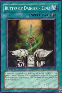 Butterfly Dagger - Elma - Dark Crisis YuGiOh trading card