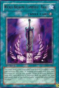 Wicked-Breaking Flamberge - Baou trading card from Dark Crisis Wicked-Breaking Flamberge - Baou - Dark Crisis YuGiOh trading card