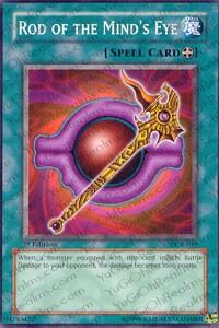 Rod of the Mind's Eye - Dark Crisis (DCR) #DCR-039 - Common / Short Print YuGiOh Trading Card