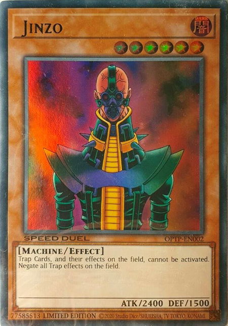 Jinzo - Miscellaneous Promotional Cards YuGiOh trading card