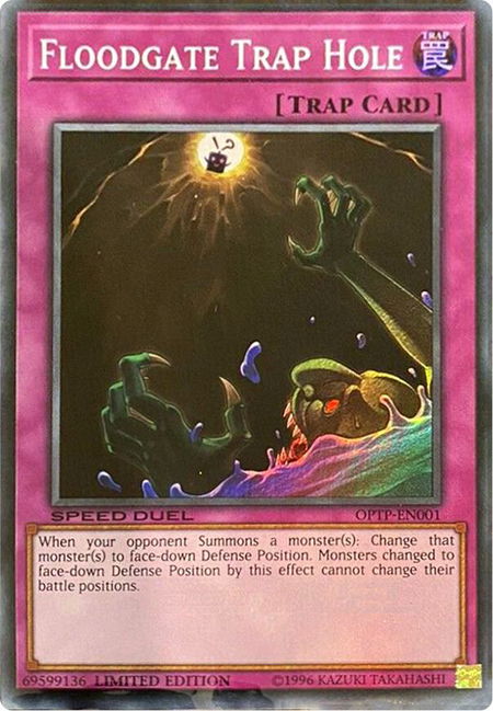 Floodgate Trap Hole - Miscellaneous Promotional Cards YuGiOh trading card