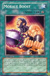 Morale Boost - Dark Crisis YuGiOh trading card