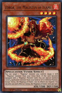 Zoroa, the Magistus of Flame - Genesis Impact (GEIM) #GEIM-EN002 - Ultra Rare YuGiOh Trading Card
