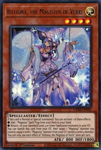 Rilliona, the Magistus of Verre - Genesis Impact (GEIM) #GEIM-EN003 - Ultra Rare YuGiOh Trading Card