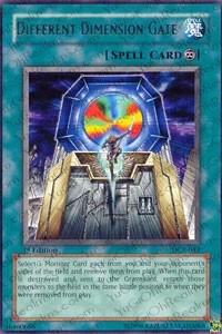 Different Dimension Gate - Dark Crisis YuGiOh trading card