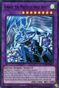 Aiwass, the Magistus Spell Spirit - Genesis Impact (GEIM) #GEIM-EN005 - Super Rare YuGiOh Trading Card