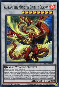 Vahram, the Magistus Divinity Dragon - Genesis Impact (GEIM) #GEIM-EN006 - Super Rare YuGiOh Trading Card