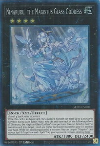 Ninaruru, the Magistus Glass Goddess (CR) - Genesis Impact (GEIM) #GEIM-EN007 - Collector's Rare YuGiOh Trading Card