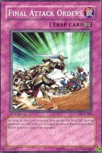 Final Attack Orders - Dark Crisis (DCR) #DCR-045 - Common / Short Print YuGiOh Trading Card