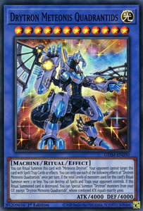 Drytron Meteonis Quadrantids - Genesis Impact (GEIM) #GEIM-EN030 - Super Rare YuGiOh Trading Card