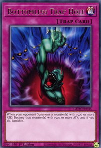 Bottomless Trap Hole - Genesis Impact (GEIM) #GEIM-EN045 - Rare YuGiOh Trading Card