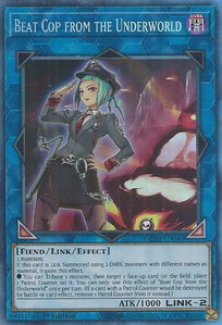 Beat Cop from the Underworld (CR) - Genesis Impact (GEIM) #GEIM-EN048 - Collector's Rare YuGiOh Trading Card