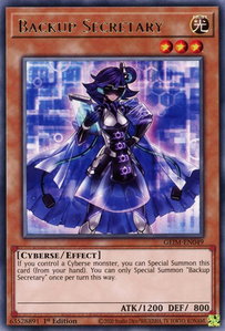Backup Secretary - Genesis Impact (GEIM) #GEIM-EN049 - Rare YuGiOh Trading Card