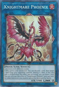 Knightmare Phoenix (CR) - Genesis Impact (GEIM) #GEIM-EN051 - Collector's Rare YuGiOh Trading Card