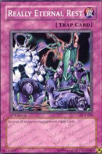 Really Eternal Rest trading card from Dark Crisis Really Eternal Rest - Dark Crisis YuGiOh trading card