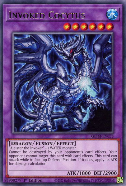 Invoked Cocytus - Genesis Impact YuGiOh trading card