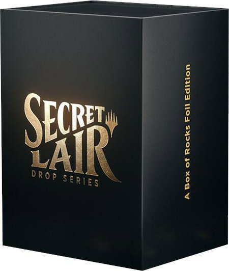 Secret Lair Drop: Secretversary Superdrop - A Box of Rocks - Traditional Foil Edition - Secret Lair Drop Series Magic: The Gathering trading card