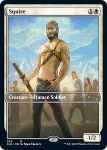 Squire - Secret Lair Drop Series (SLD) #59 - Rare Magic: The Gathering Trading Card