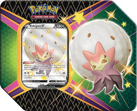 Shining Fates V Tin [Eldegoss V] - Shining Fates Pokémon trading card
