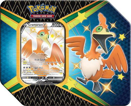 Shining Fates V Tin [Cramorant V] - Shining Fates Pokémon trading card