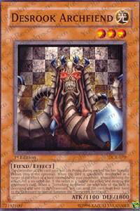 Desrook Archfiend - Dark Crisis (DCR) #DCR-070 - Common / Short Print YuGiOh Trading Card