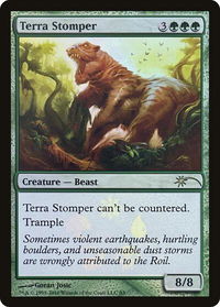 Terra Stomper - Media Promos (MEDIA) #A5 - Rare Magic: The Gathering Trading Card