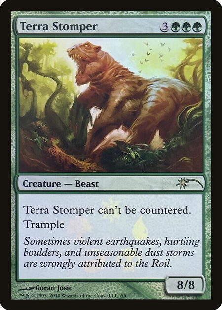 Terra Stomper - Media Promos Magic: The Gathering trading card