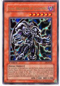 Skull Archfiend of Lightning trading card from Dark Crisis Skull Archfiend of Lightning - Dark Crisis YuGiOh trading card