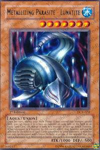Metallizing Parasite - Lunatite trading card from Dark Crisis Metallizing Parasite - Lunatite - Dark Crisis YuGiOh trading card