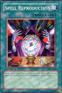 Spell Reproduction trading card from Dark Crisis Spell Reproduction - Dark Crisis YuGiOh trading card