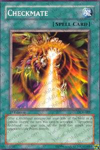 Checkmate trading card from Dark Crisis Checkmate - Dark Crisis YuGiOh trading card