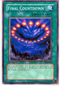 Final Countdown trading card from Dark Crisis Final Countdown - Dark Crisis YuGiOh trading card