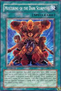 Mustering of the Dark Scorpions - Dark Crisis (DCR) #DCR-093 - Common / Short Print YuGiOh Trading Card