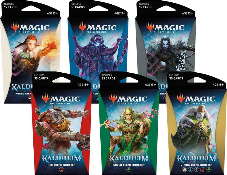 Kaldheim - Theme Booster [Set of 6] - Kaldheim Magic: The Gathering trading card