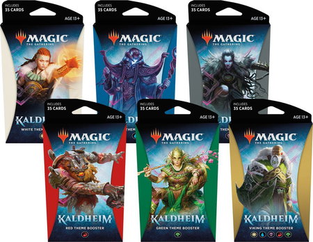Kaldheim - Theme Booster [Set of 6] - Kaldheim Magic: The Gathering trading card