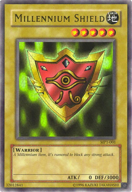 Millennium Shield - McDonald's Promo YuGiOh trading card
