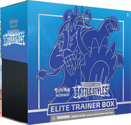 Battle Styles Elite Trainer Box [Rapid Strike Urshifu] (Blue) - SWSH05: Battle Styles Pokémon trading card