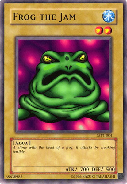 Frog The Jam trading card from McDonald's Promo Frog The Jam - McDonald's Promo YuGiOh trading card