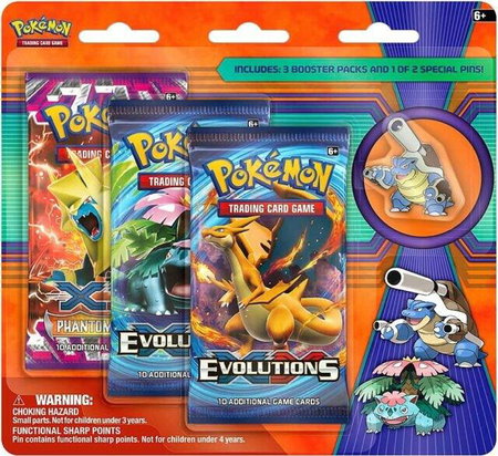 XY - Evolutions Pin Collection [Mega Blastoise] - XY - Evolutions Pokémon trading card