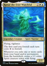 Ranar the Ever-Watchful - Commander: Kaldheim (KHC) #2 - Mythic Magic: The Gathering Trading Card