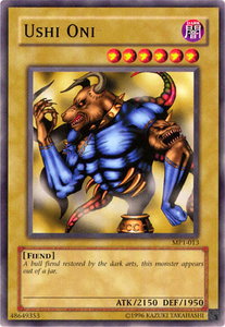 Ushi Oni - McDonald's Promo (MP1) #MP1-013 - Common / Short Print YuGiOh Trading Card