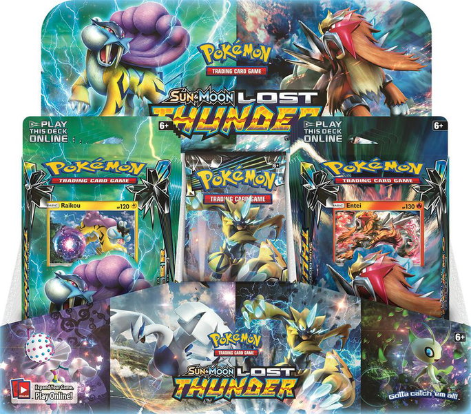 Lost Thunder Launch Kit trading card from SM - Lost Thunder Lost Thunder Launch Kit - SM - Lost Thunder Pokémon trading card