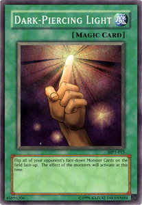 Dark-Piercing Light - McDonald's Promo (MP1) #MP1-015 - Super Rare YuGiOh Trading Card