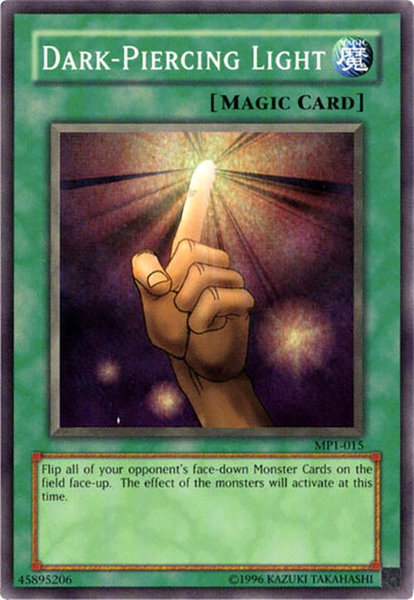 Dark-Piercing Light trading card from McDonald's Promo Dark-Piercing Light - McDonald's Promo YuGiOh trading card