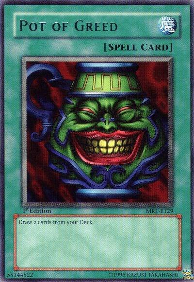 Pot of Greed - Magic Ruler YuGiOh trading card