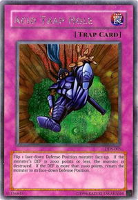 Acid Trap Hole (Dark Duel Stories) - Yu-Gi-Oh! Video Game Promotional Cards (VDP) #DDS-005 - Secret Rare YuGiOh Trading Card