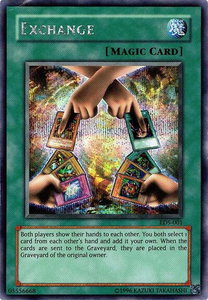 Exchange - Eternal Duelist Soul (EDS) #EDS-001 - Secret Rare YuGiOh Trading Card