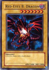 Red-Eyes B. Dragon (JMP-002) - Shonen Jump Magazine Promos (SJMP) #JMP-002 - Ultra Rare YuGiOh Trading Card